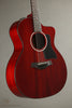 Taylor Guitars 224ce DLX LTD Transparent Red Acoustic Electric Guitar New