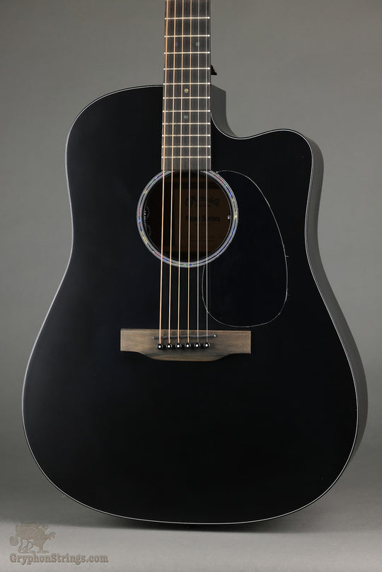 Martin Road Series DC-10E Modern Black Acoustic Electric Guitar - New