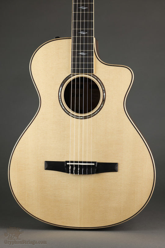 Taylor 812ce-N Nylon String Acoustic Electric Guitar -  New