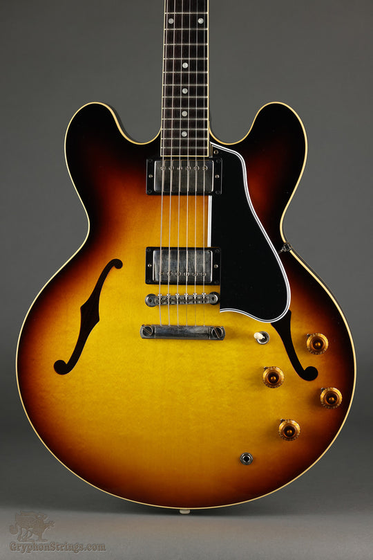 2021 Gibson Custom Shop 1959 ES-335 Reissue Vintage Burst VOS Semi-Hollow Guitar Used