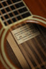 2017 Santa Cruz Guitar Co. 00 12-Fret Walnut Redwood Acoustic Guitar Used