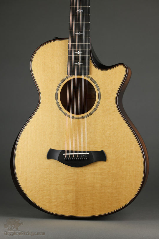 2024 Taylor Builder's Edition 652ce Acoustic Electric 12-String Guitar - Used