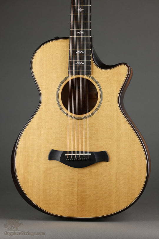 2020 Taylor Builder's Edition 652ce 12-String Acoustic Electric Guitar - Used