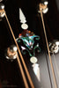 Bristol BL-143 Deluxe Series 000 Steel String Acoustic Guitar - New
