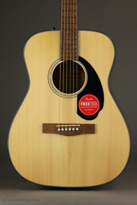 Fender CC-60S Concert, Walnut Fingerboard, Natural - New