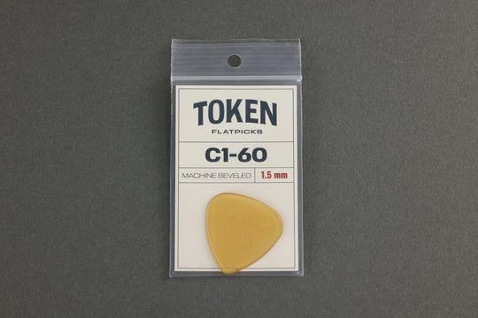 Token C1-60 Two-Round (1.52 mm) Amber Pick