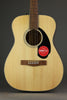 Fender CC-60S Concert, Walnut Fingerboard, Natural - New